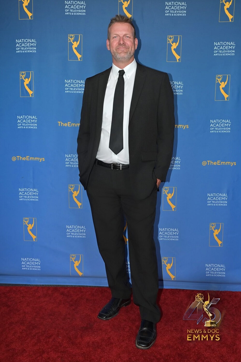 Adam Moffat at the Emmy Awards